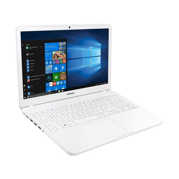Notebook Samsung Essentials E20 Intel Dual Core - 4GB 500GB 15,6” Windows 10