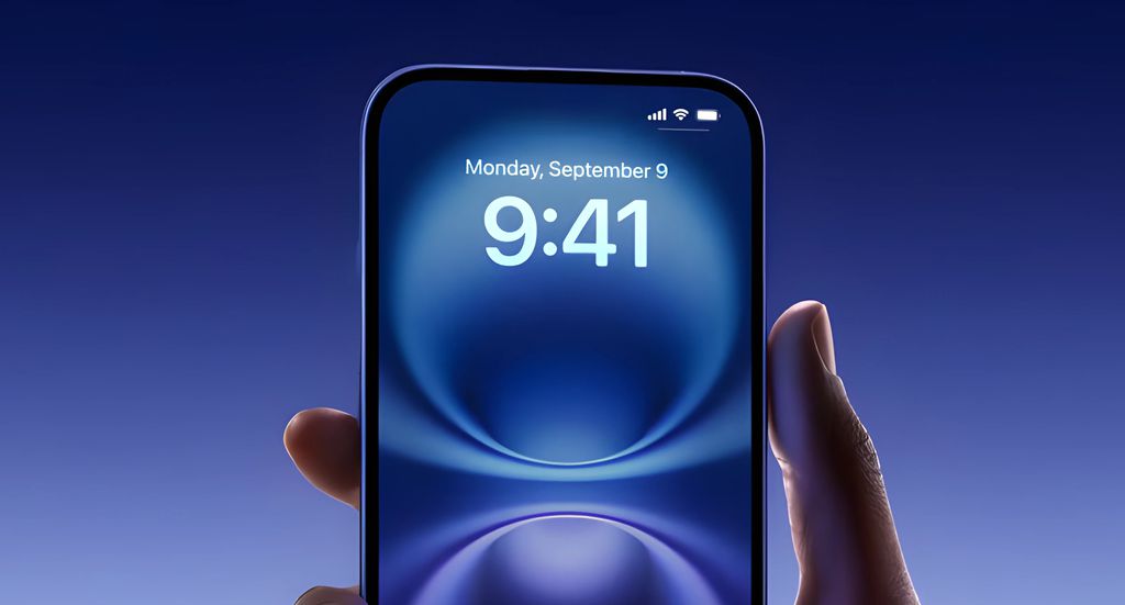 iPhone 16 sem recorte na tela