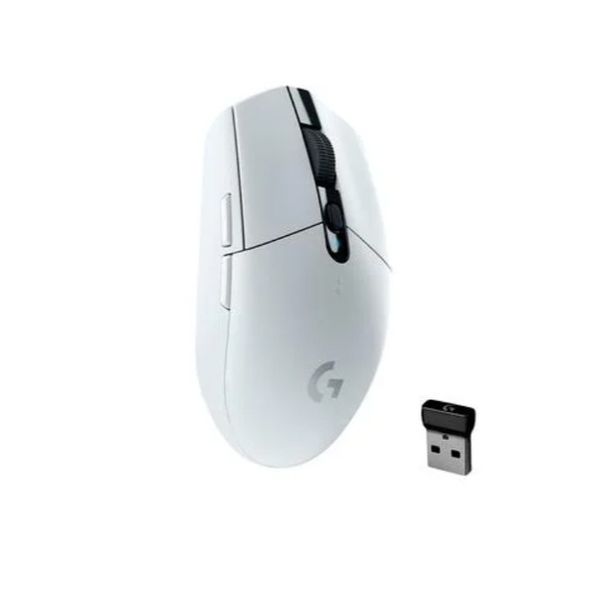 Mouse Gamer Sem Fio Logitech G305 Lightspeed, 12.000 DPI, 6 Botões Programáveis, Branco | CUPOM EXCLUSIVO