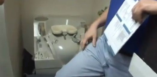 Vaso sanitário no espaço Vaso sanitário no espaço