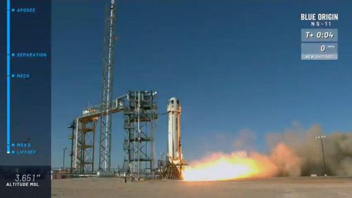 Turismo espacial | Blue Origin faz mais um voo suborbital com a New Sheppard