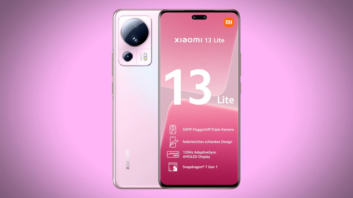 Xiaomi 13 Lite é listado com processador Snapdragon 7 Gen 1