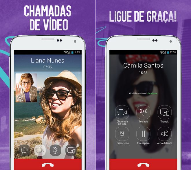 Videochamada no Android Videochamada no Android