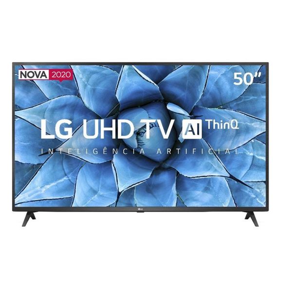 Smart TV 50" LG 50UN7310 UHD 4K Wifi Bluetooth Hdr Inteligência Artificial Thinq Ai [CUPOM]
