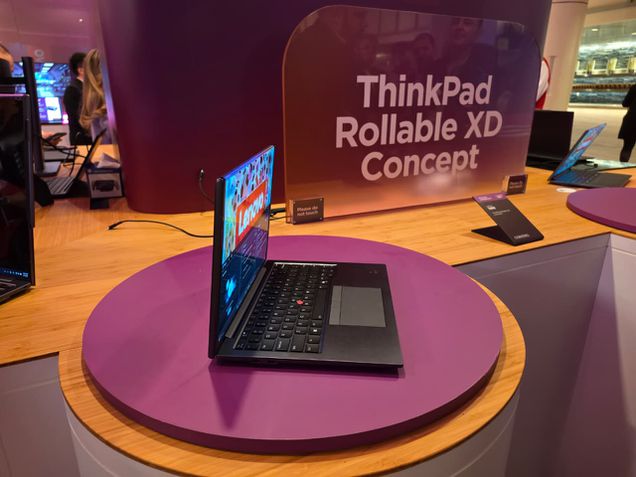 Lenovo ThinkPad Rollable XD Concept