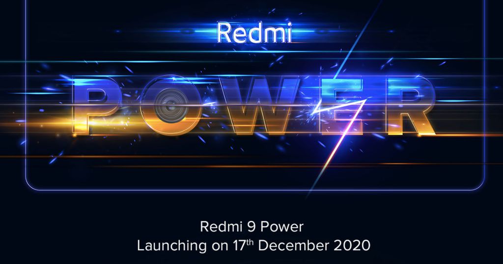 Redmi 9 Power será anunciado em 17 de dezembro (Imagem: Divulgação/Xiaomi)