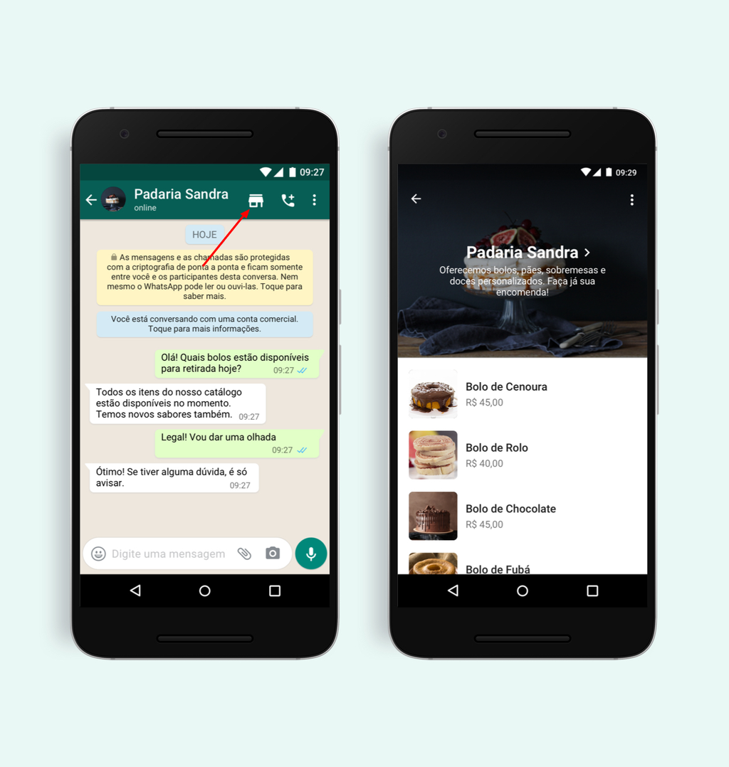 Botão de compra do WhatsApp Business substituirá a opção de chamada de voz (Foto: Divulgação/WhatsApp)