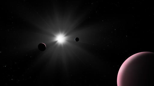 Satélite europeu encontra exoplaneta único transitando estrela visível a olho nu