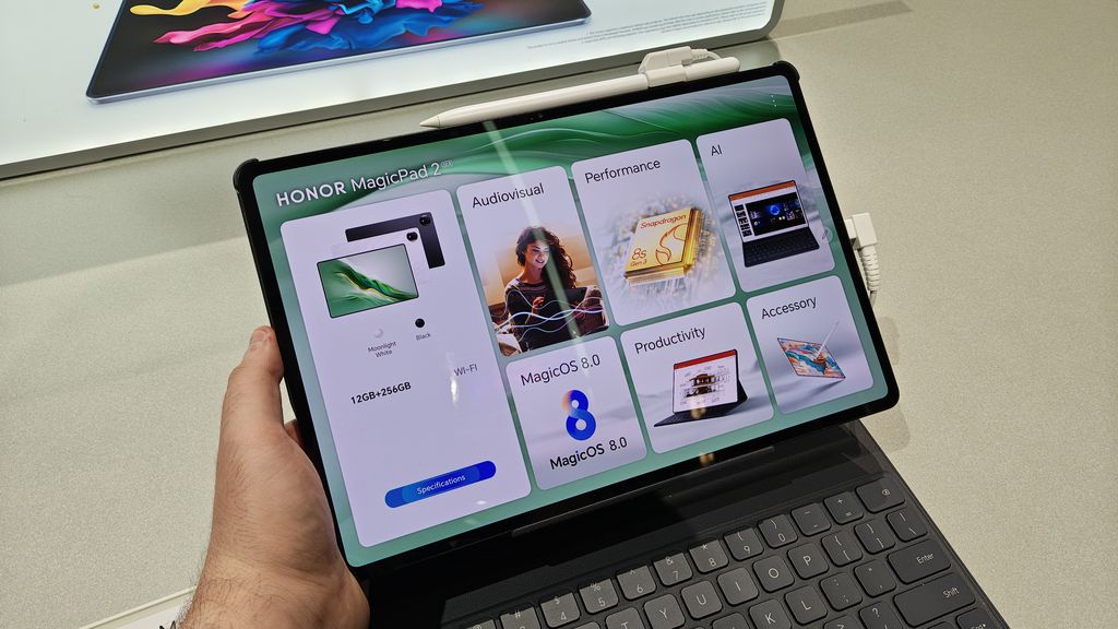 HONOR MagicPad 2 12G/256GB + キーボード + ペン HONOR Magic Pad 2 12GB RAM 256GB ROM 12,3 polegadas Tablet Wi-Fi