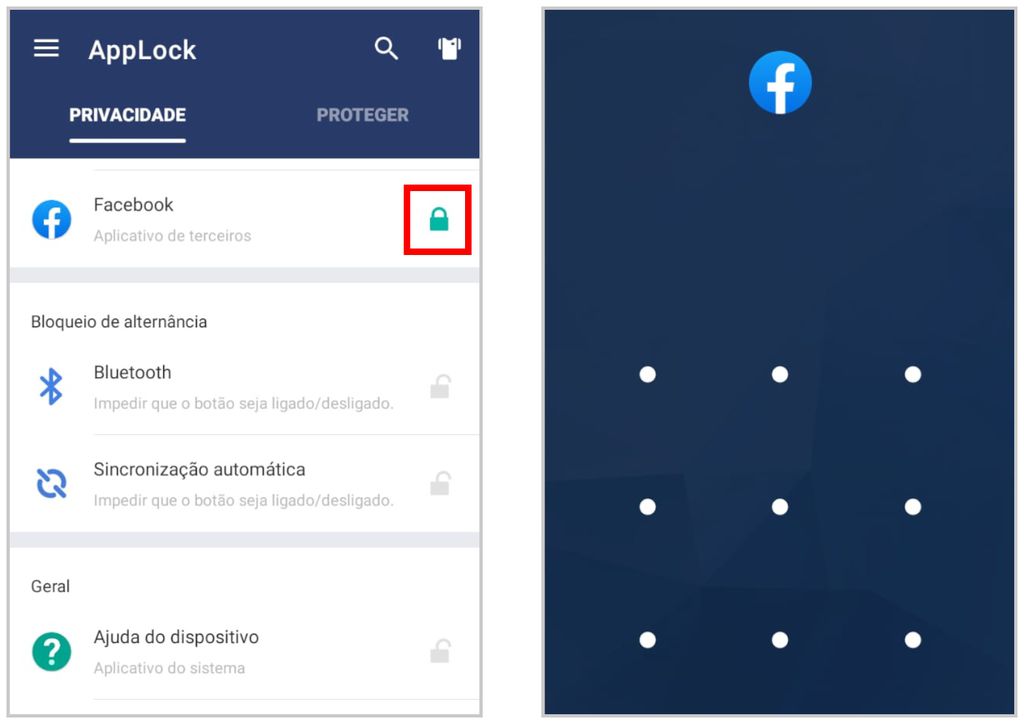 Veja como bloquear o Facebook no celular Android (Captura de tela: Matheus Bigogno)