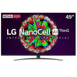 Smart TV NanoCell 4K LG LED 49" com Controle Smart Magic e Wi-Fi - 49NANO81SNA [À VISTA]