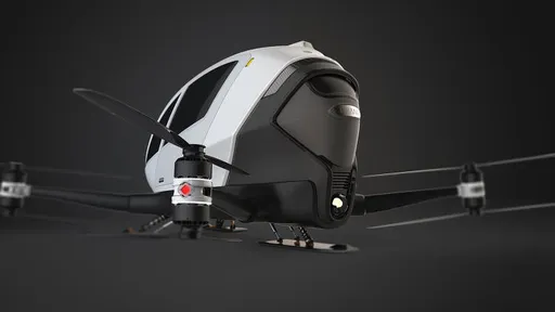 Empresa chinesa apresenta drone que pode transportar uma pessoa