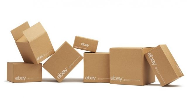 eBay fornecerá caixas e embalagens personalizadas para vendedores