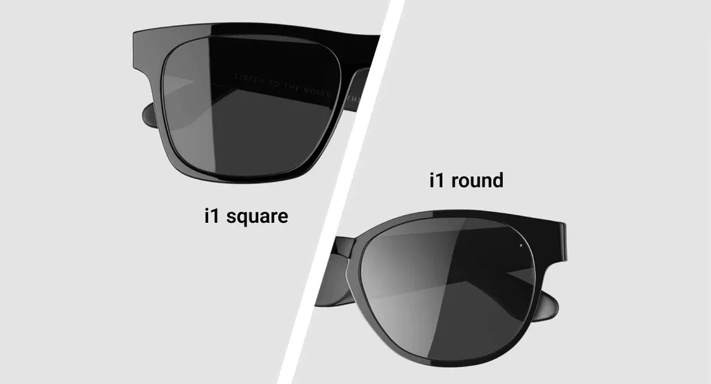 Óculos são vendidos em formato quadrado ou redondo (Imagem: Divulgação/Noise)