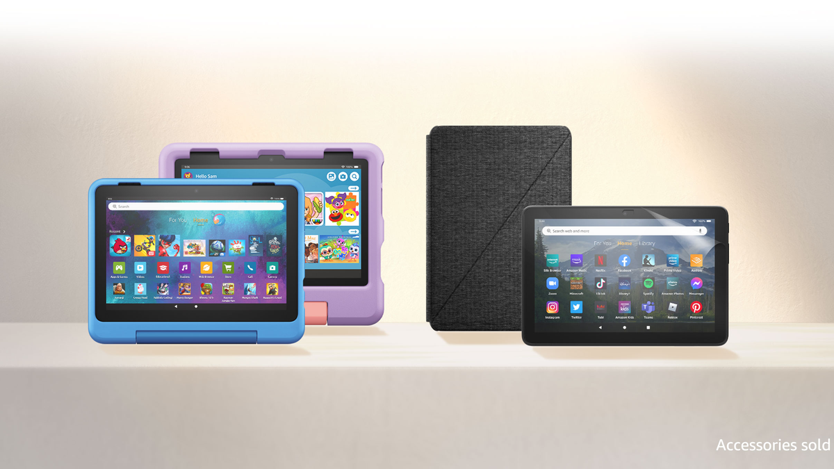 Amazon atualiza linha Fire HD 8 de tablets, com versão para