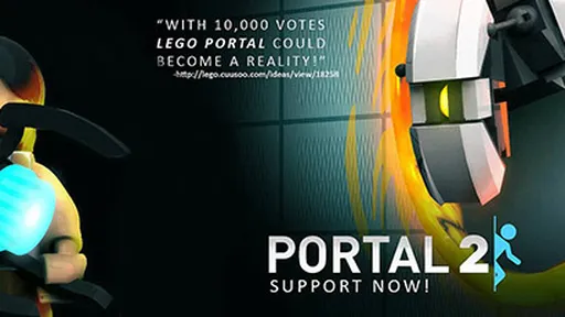 LEGO lança kit baseado no jogo Portal 2