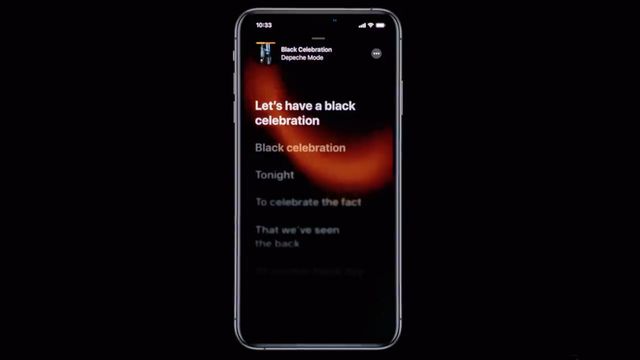 Apple Music lança visualização de letras de músicas em tempo real