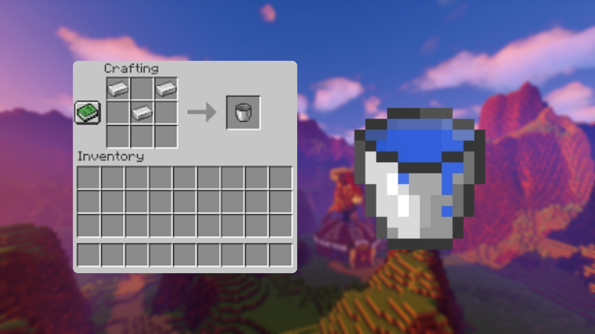 Como fazer um balde no Minecraft - Canaltech
