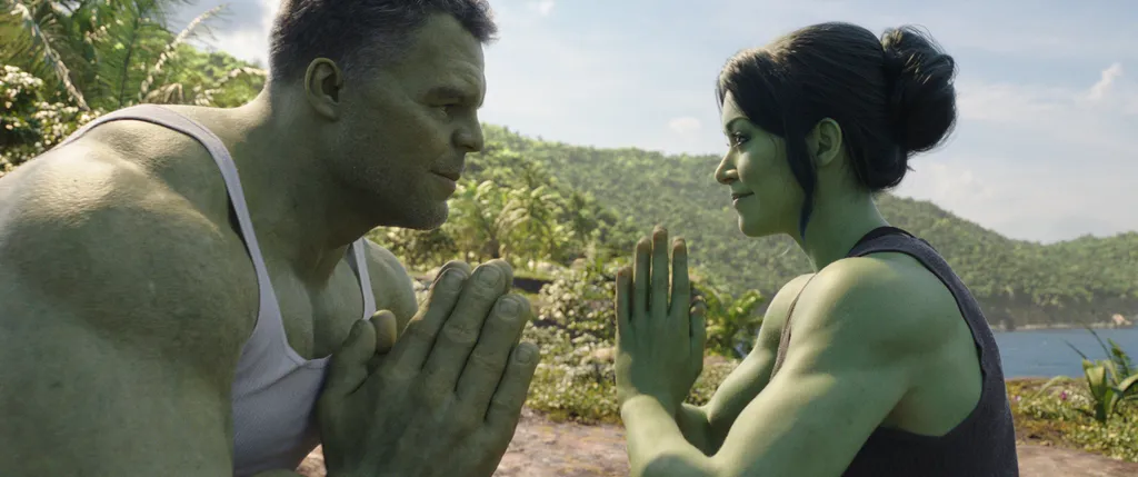 O primeiro episódio já estabelece que Jennifer Walters é muito mais que um Hulk mulher (Imagem: Divulgação/Marvel Studios)