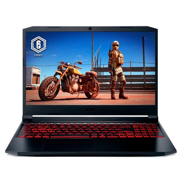 Notebook Gamer Acer NITRO 5 Intel Core i7-11800H, 8GB RAM, GeForce GTX1650, 512GB SSD, 15.6 Full HD, Linux, Preto - AN515-57-75C3 [CUPOM]