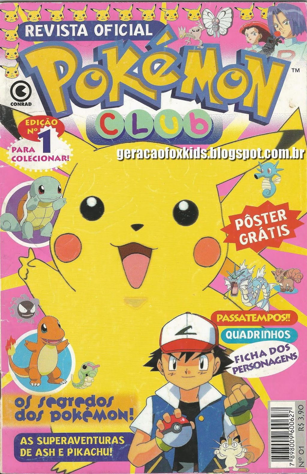 Pokémon Yellow: segredo é descoberto 20 anos após lançamento do