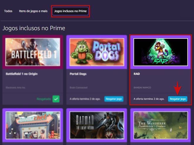 RTC em português  on X: DROP #1 l #PrimeGaming: A Orca Faminta já pode  ser resgatada por membros da Prime no site da Prime Gaming! Ela está  disponível até o dia