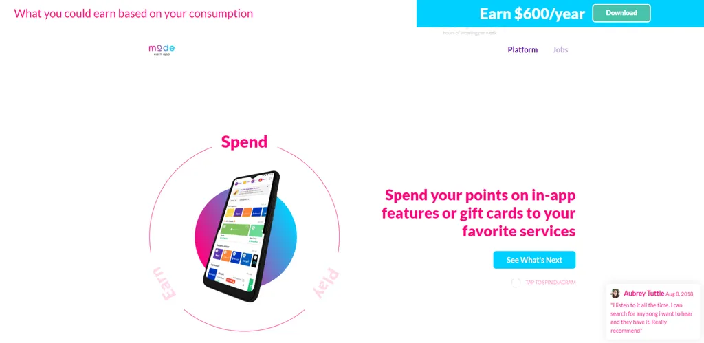 Para ter acesso ao Current Rewards você deve baixar o aplicativo na Play Store ou na App Store (Captura de tela: Munique Shih)