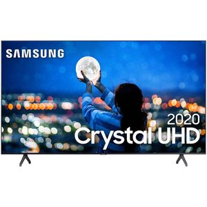 Samsung Smart TV 70" Crystal UHD 70TU7000 4K 2020, Wi-fi, Borda Infinita, Controle Remoto Único, Visual Livre de Cabos, Bluetooth,  Processador Crystal 4K [À VISTA]