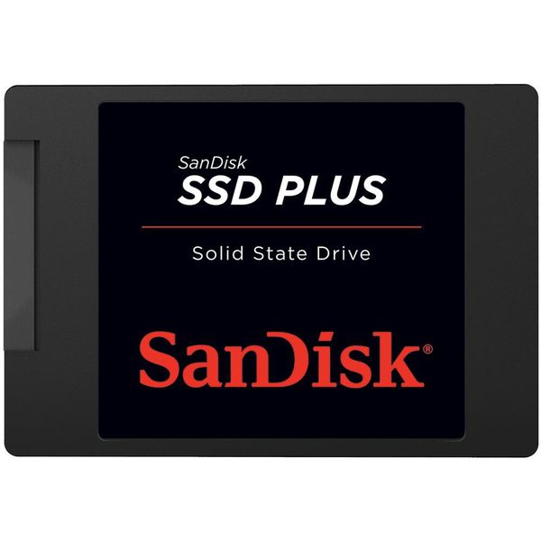 SSD 240 GB Sandisk Plus, SATA, Leitura: 530MB/s e Gravação: 440MB/s - SDSSDA-240G-G26