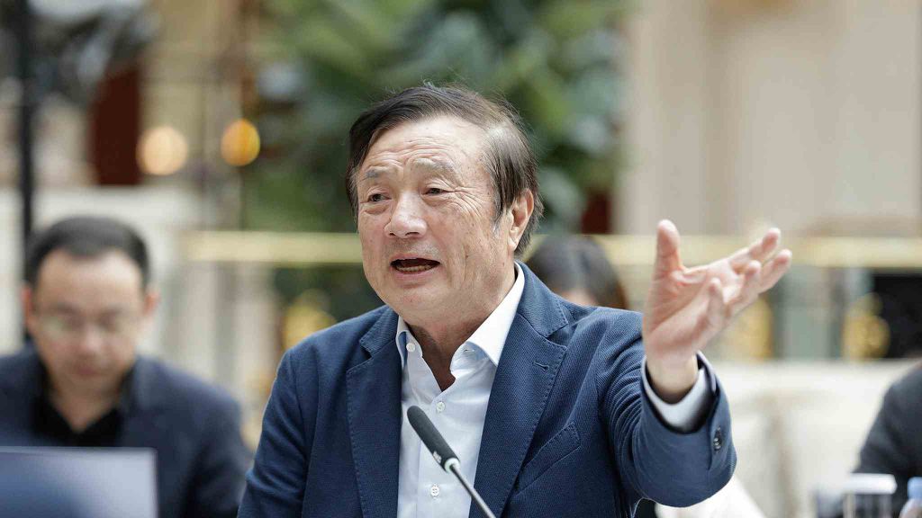 Ren Zhengfei, CEO da Huawei: empresa já tem trégua declarada por Donald Trump, mas órgão de controle de comércio dos EUA ainda trata a gigante chinesa como banida e recusa pedidos de negociação de empresas americanas com ela
