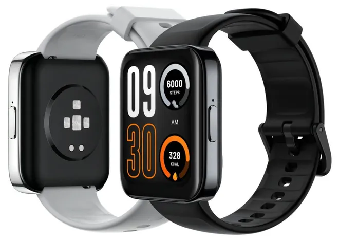 Design quadrado, tela AMOLED grande e GPS são alguns dos destaques do Realme Watch 3 Pro (Imagem: Divulgação/Realme)