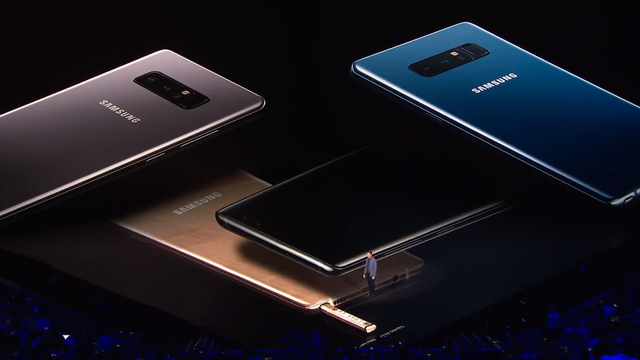 Samsung Galaxy Note 8 chega ao Brasil ainda em outubro