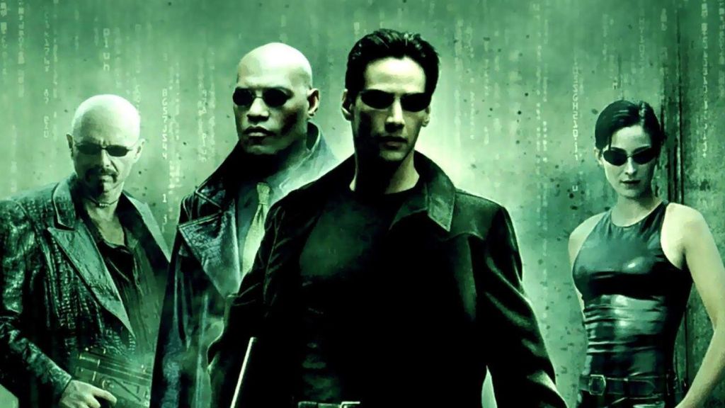 Matrix, estrelado por Keanu Reeves, envolve um futuro distópico com uma realidade simulada (Foto: IMDB)