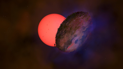 Estrela gigante de sistema binário parece "piscar" devido a companheira oculta