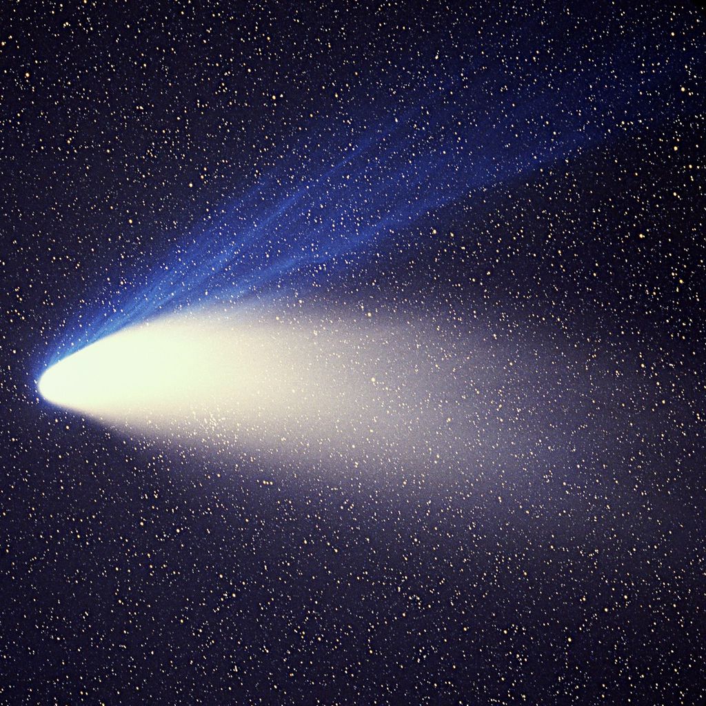 Cometa Hale-Bopp teria se originado na nuvem de Oort (Imagem: Linzer Astronomische Gemeinschaft)