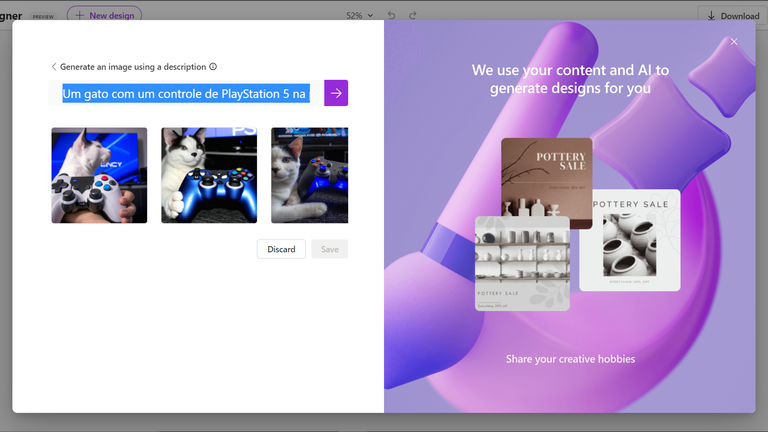 Microsoft Designer | Rival do Canva com IA está disponível para todos ...