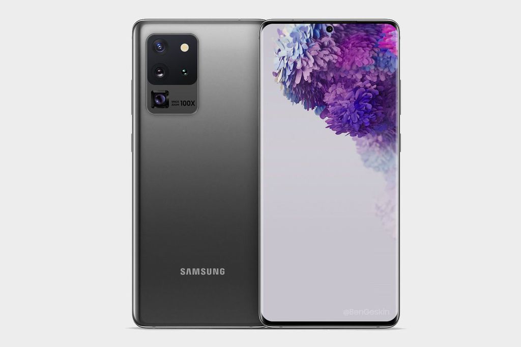 Samsung Galaxy S20 Ultra: tamanho excessivamente grande de um dos sensores gera problemas de foco automático no aparelho (Imagem: Divulgação/Samsung)