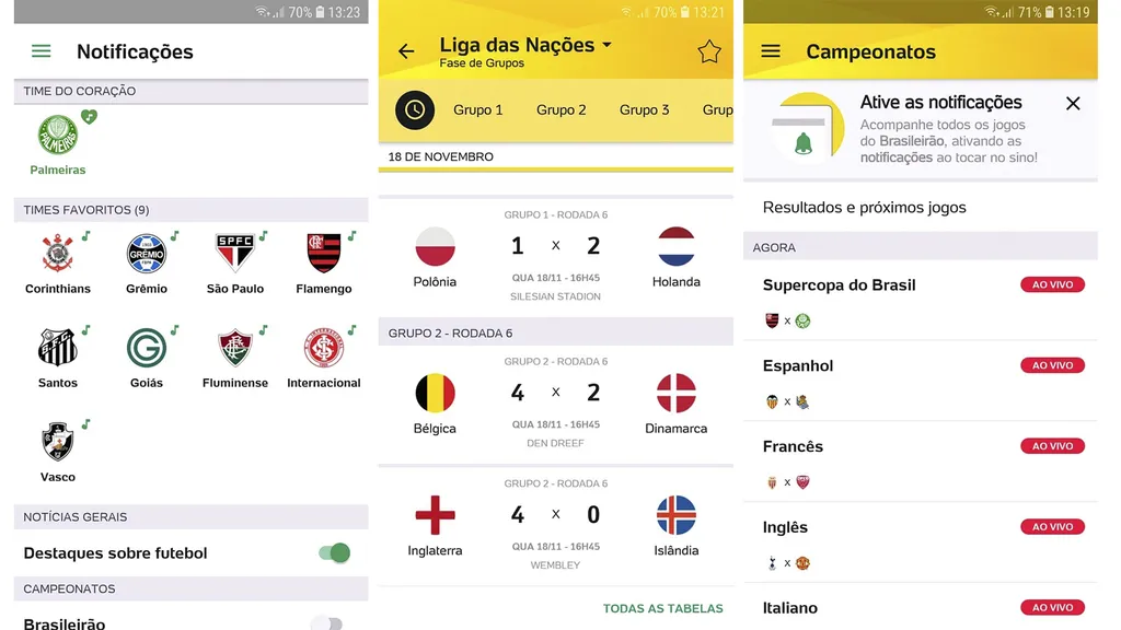 6 sites e apps para acompanhar jogos da Copa do Mundo de 2022