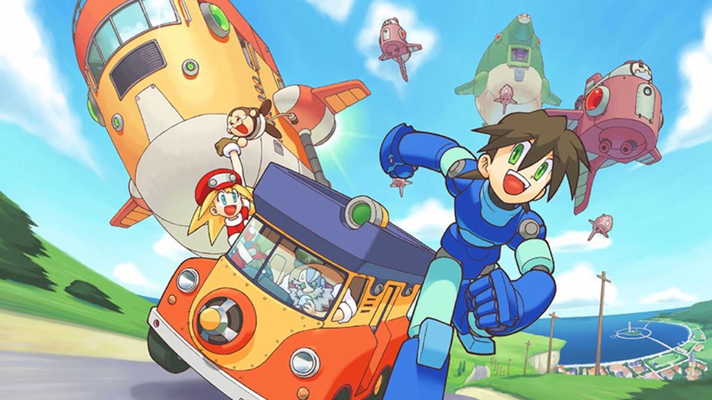 Arte de Mega Man Legends