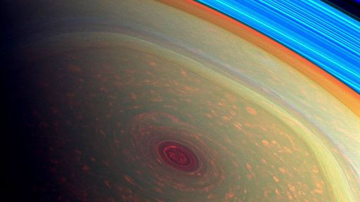 Por que Saturno tem um hexágono no polo norte? Modelo 3D pode ajudar a descobrir