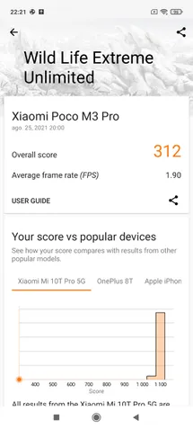Poco M3 Pro 5G: benchmarks