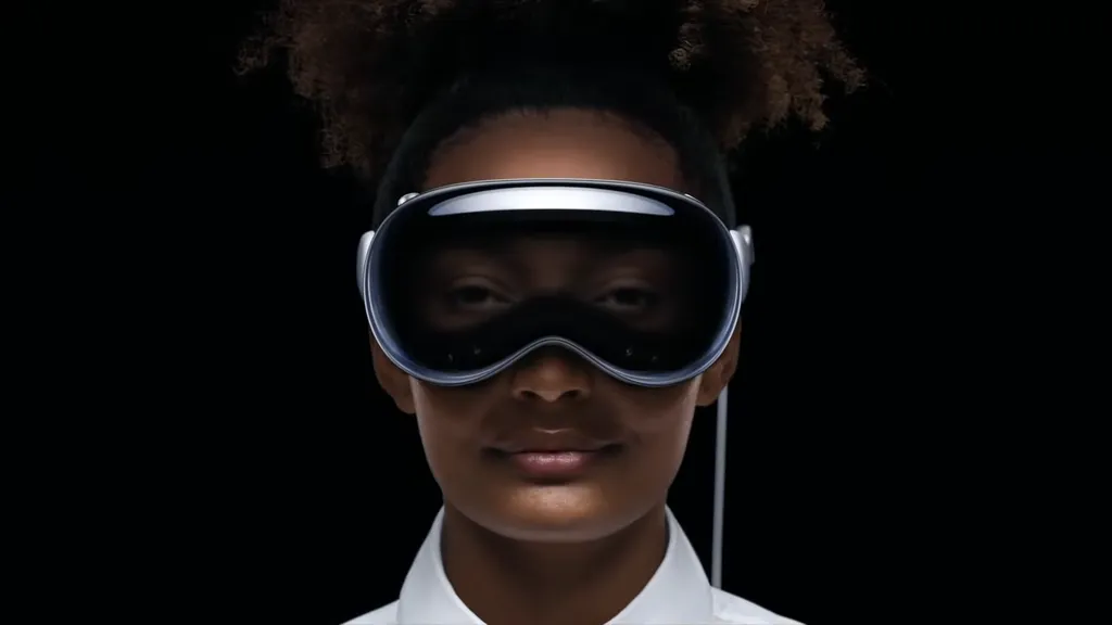 Apple Vision Pro é o aguardado headset de realidade mista da Maçã (Imagem: Divulgação/Apple)