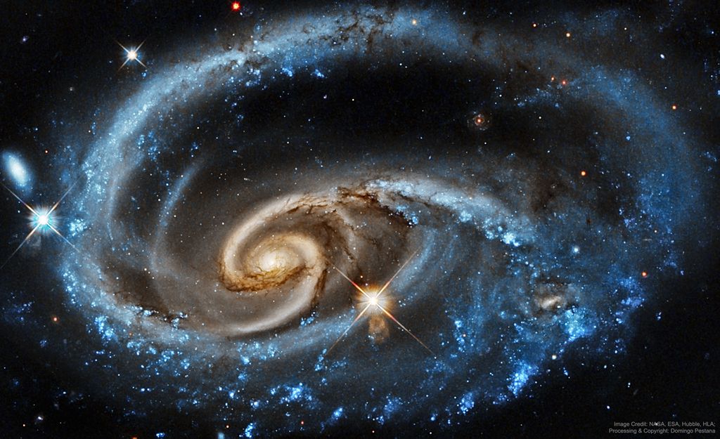 (Imagem: Reprodução/NASA/ESA/Hubble/HLA/Domingo Pestana)