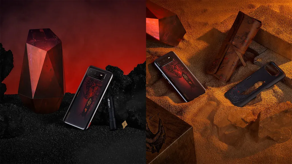 ROG Phone 6 Edição Diablo Immortal chega esta sexta no mercado internacional (Imagem: Reprodução/Asus)