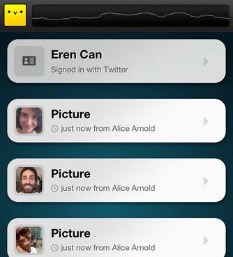 Chirp app screenshot Chirp app screenshot