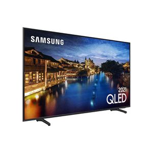 Smart TV Samsung 50" QLED 4K 50Q60A Design Slim Modo Game Som em Movimento Virtual Visual Sem Cabos