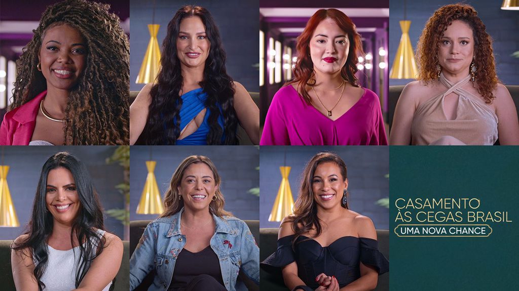 O elenco feminino de Casamento às Cegas Brasil: Uma Nova Chance (Imagem: Divulgação/Netflix)