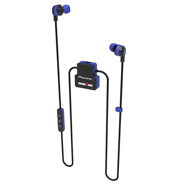 Fone de Ouvido Pioneer Bluetooth Ironman Sem Fio - Azul