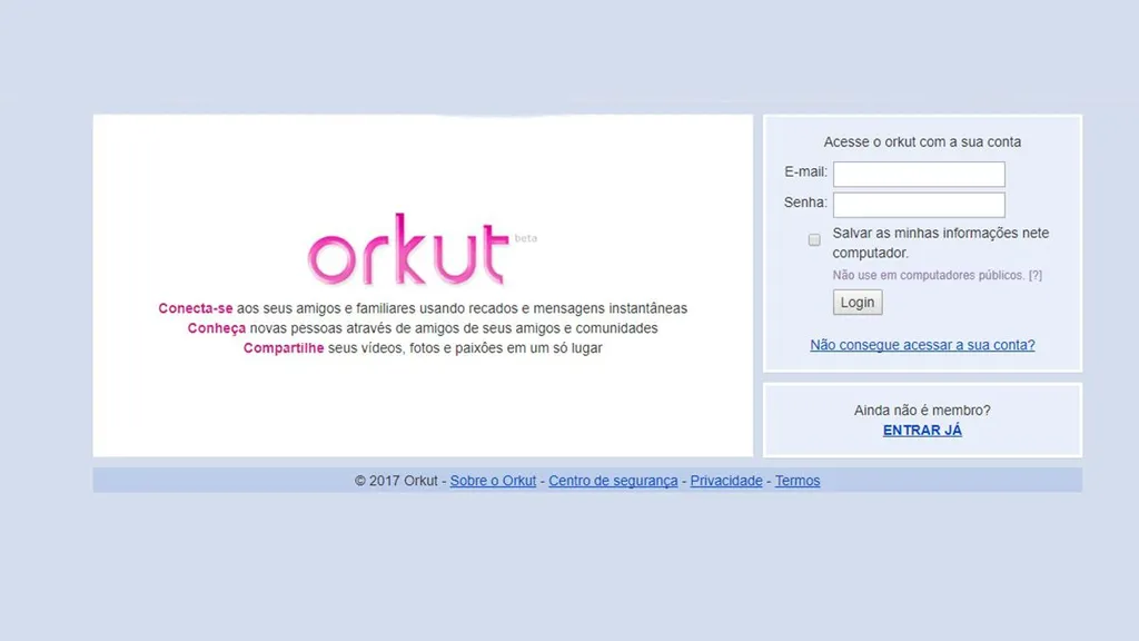 Jogos sociais foram perdendo força após o declínio do Orkut e do Adobe Flash Player (Foto: Reprodução/Orkut)