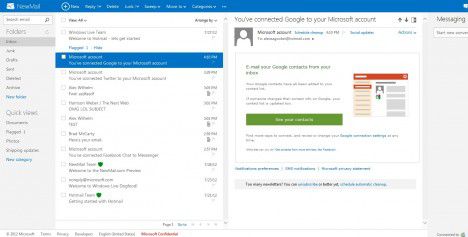 Outlook.com substituto Hotmail